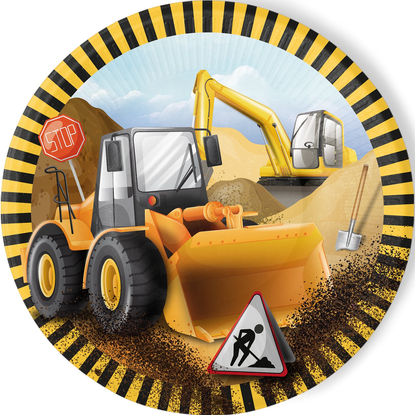 8 plaques de 23 cm pour la construction de grands chantiers