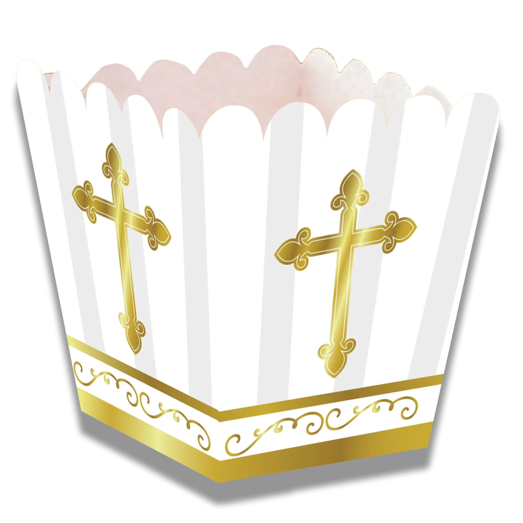 Cajita Alta Divinity Gold 5 x 5 x 12 cm
