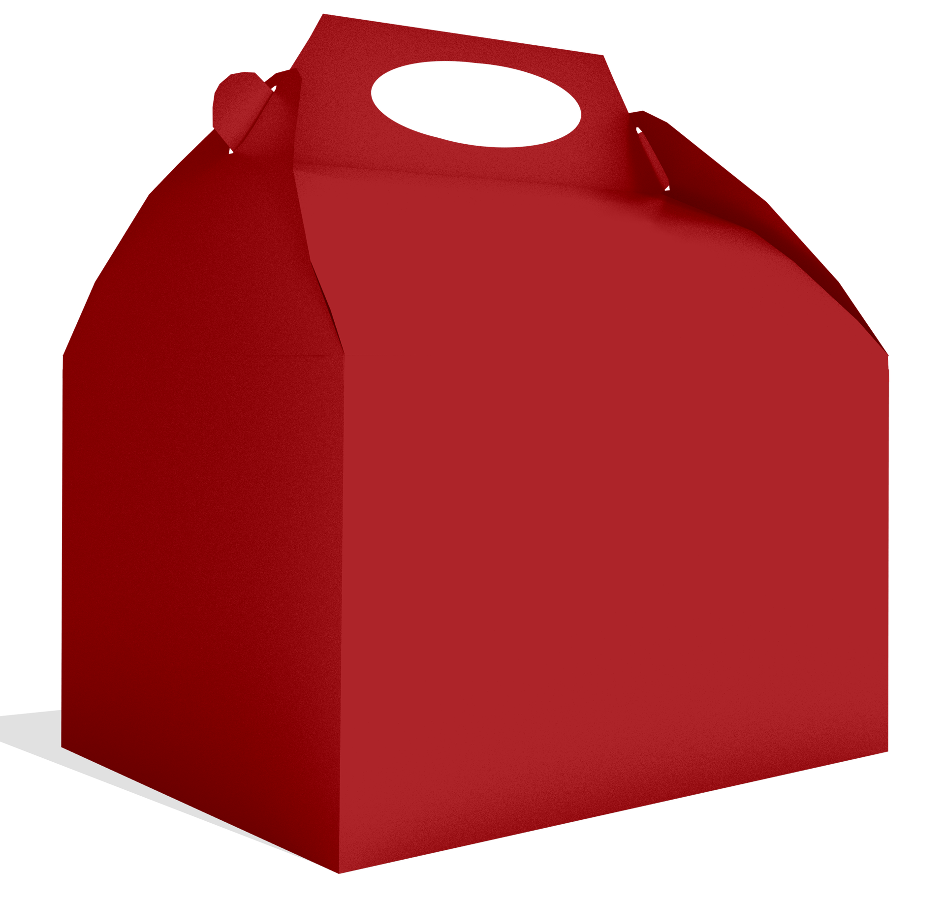 Scatola rossa 20 x 16 x 11 cm