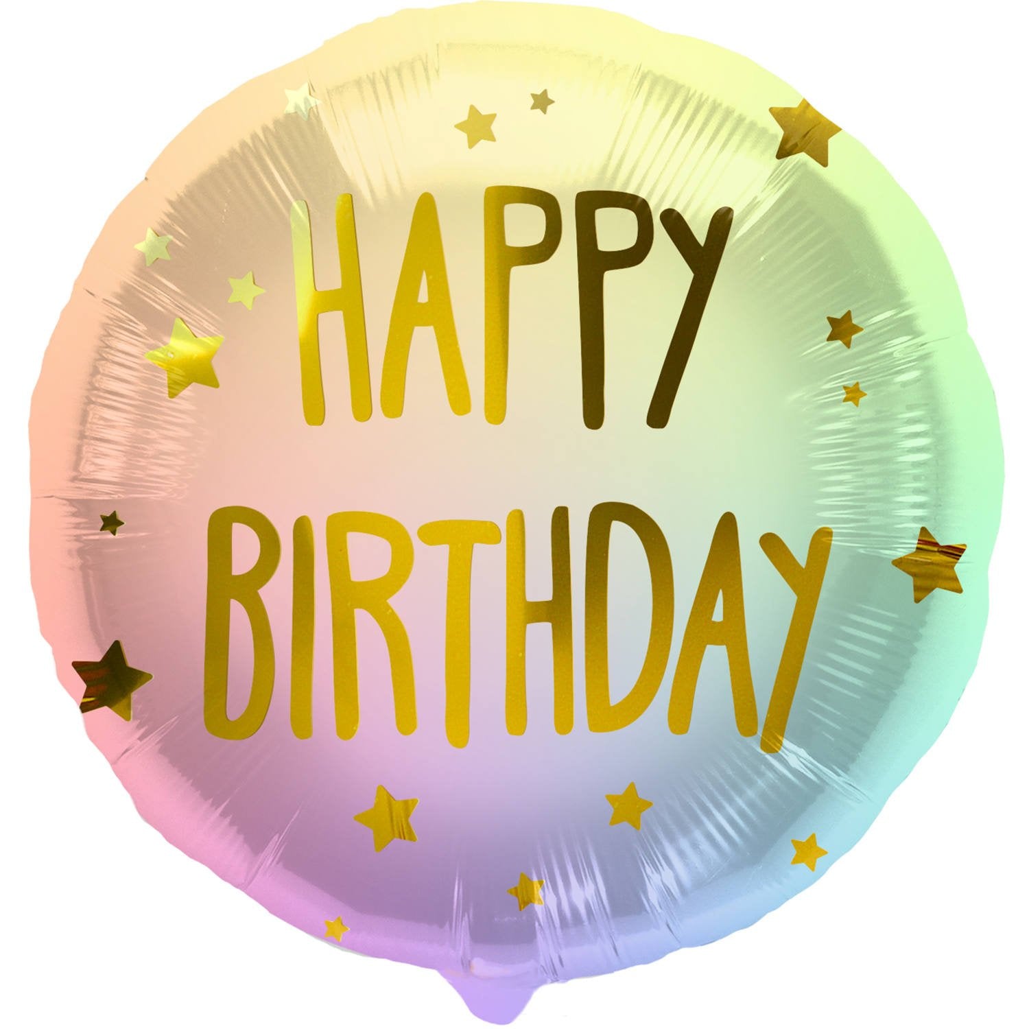 Palloncino Buon Compleanno Colore Pastello 45 cm