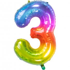 All / Accesorios y Decoración / Globos / Globos de Números / Globos Números Multicolor