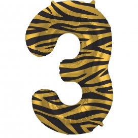 All / Accesorios y Decoración / Globos / Globos de Números / Globos Numeros Tiger Chic