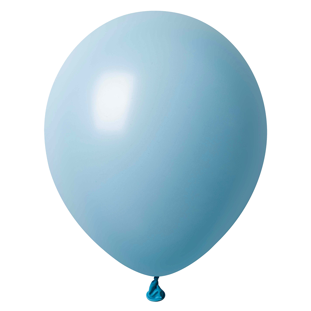 10 ballons bleu pastel clair de 30 cm