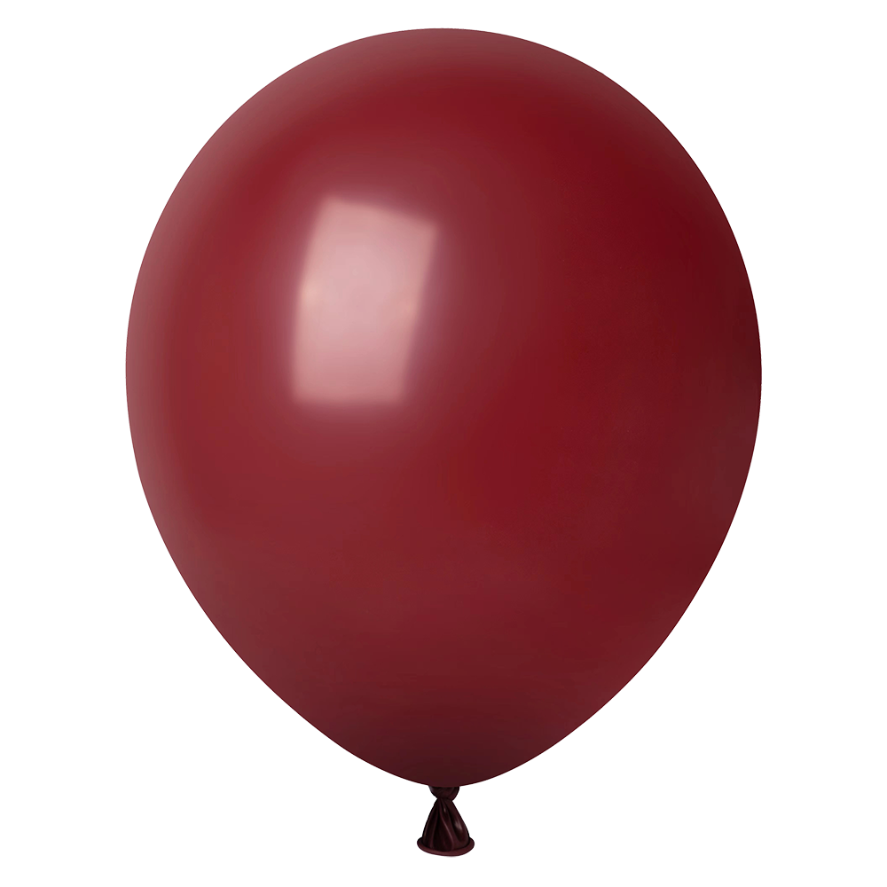 10 palloncini bordeaux alla moda da 30 cm