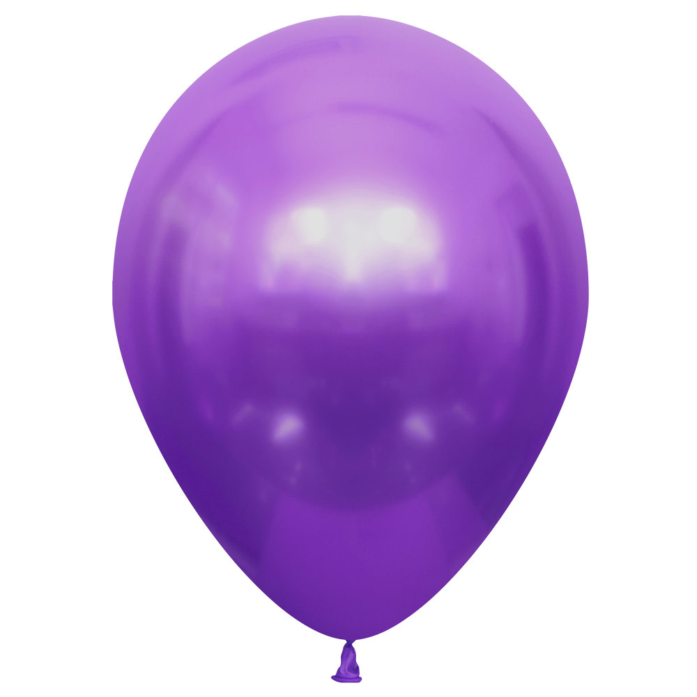 10 Globos Lila Glossy 30 cm