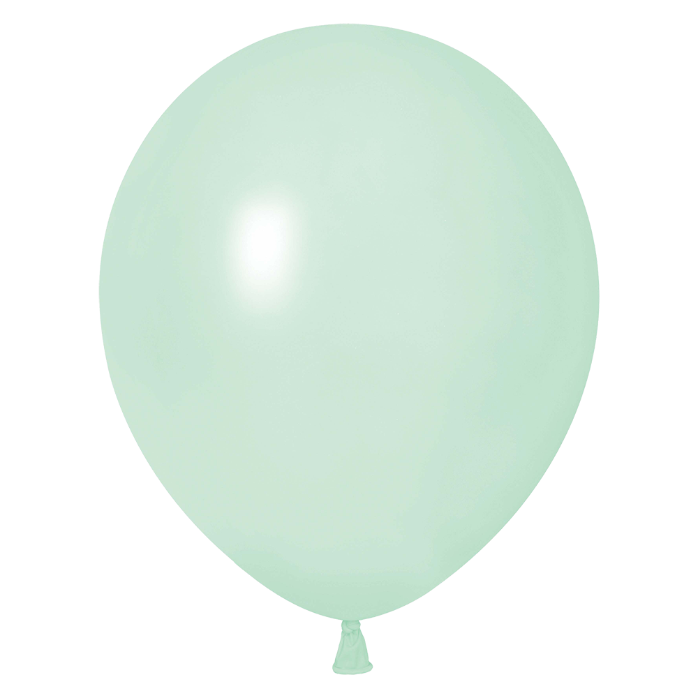 10 Globos Verde Light Pastel 30 cm