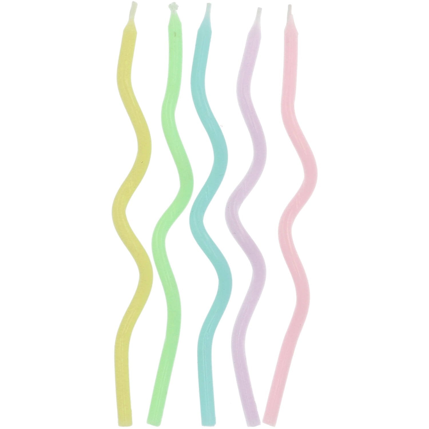 10 candele Sweet Swirl da 15 cm