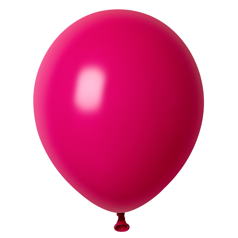 100 Globos Fucsia Fashion 30 cm