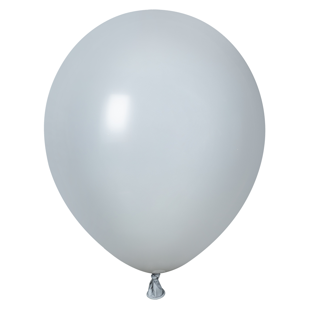 100 palloncini grigi alla moda da 30 cm