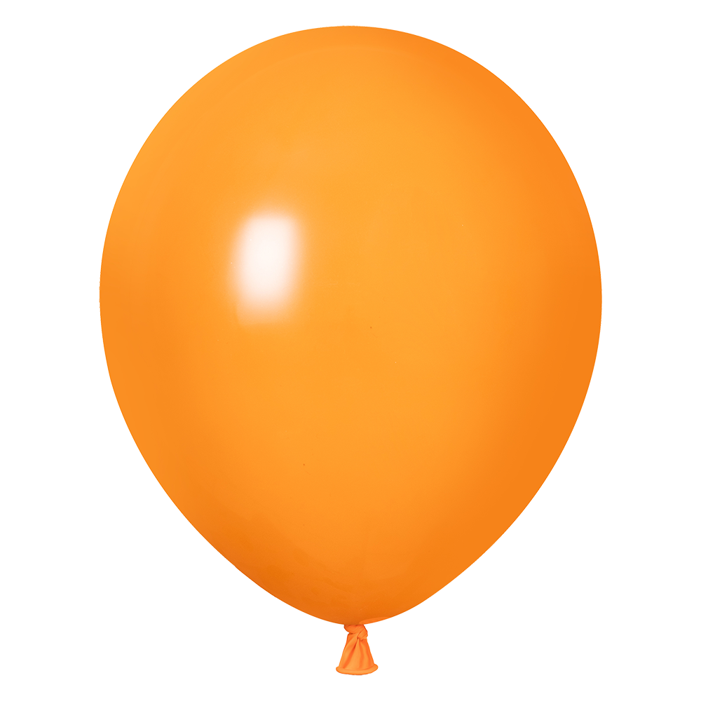 100 palloncini arancioni alla moda da 30 cm