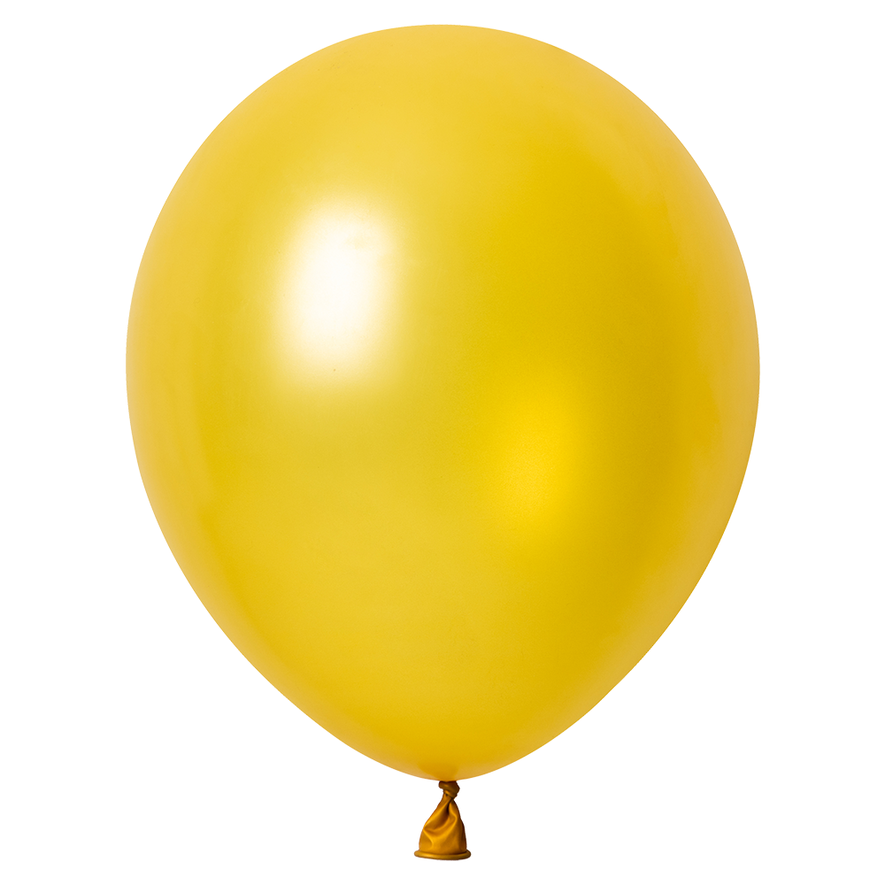 100 Globos Oro Suave Metallic 30 cm