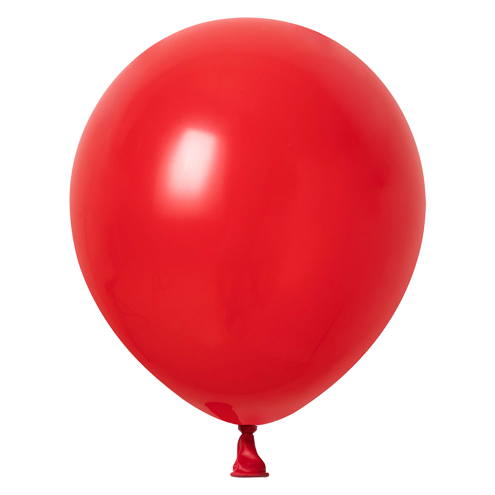 100 Globos Rojo Fashion 30 cm