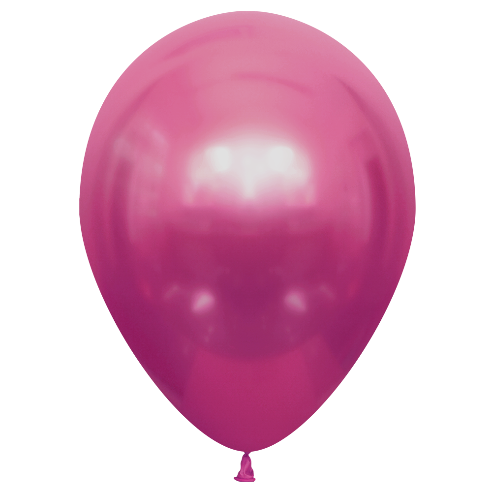 100 Globos Rojo Glossy 30 cm