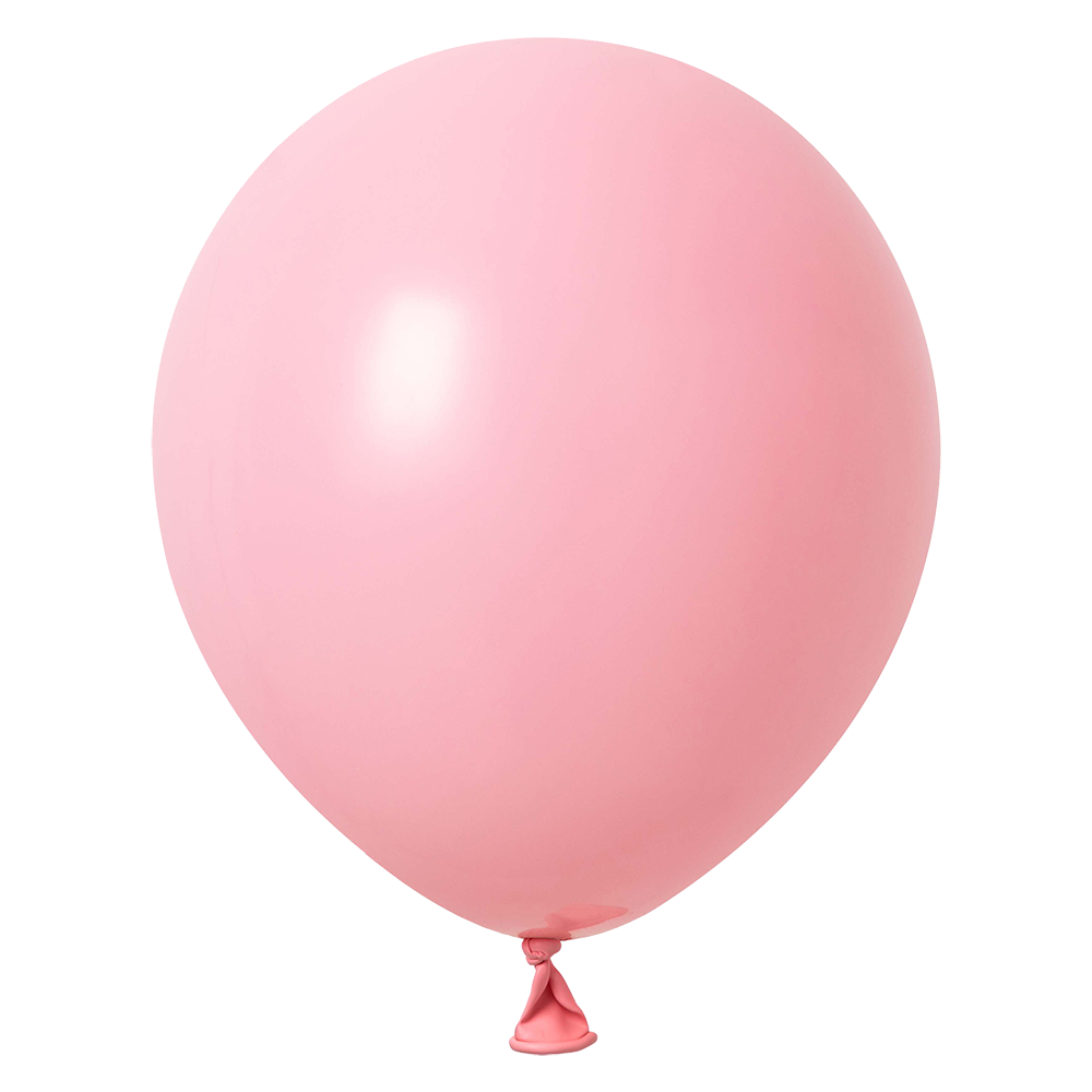 100 Globos Rosa Suave Fashion 30 cm