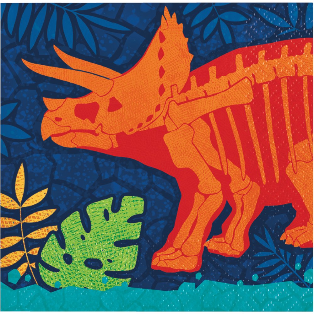 16 tovaglioli Dino Dig 25 cm