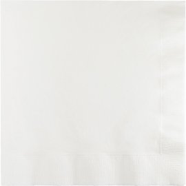 20 SERVILLETAS 25 CM WHITE