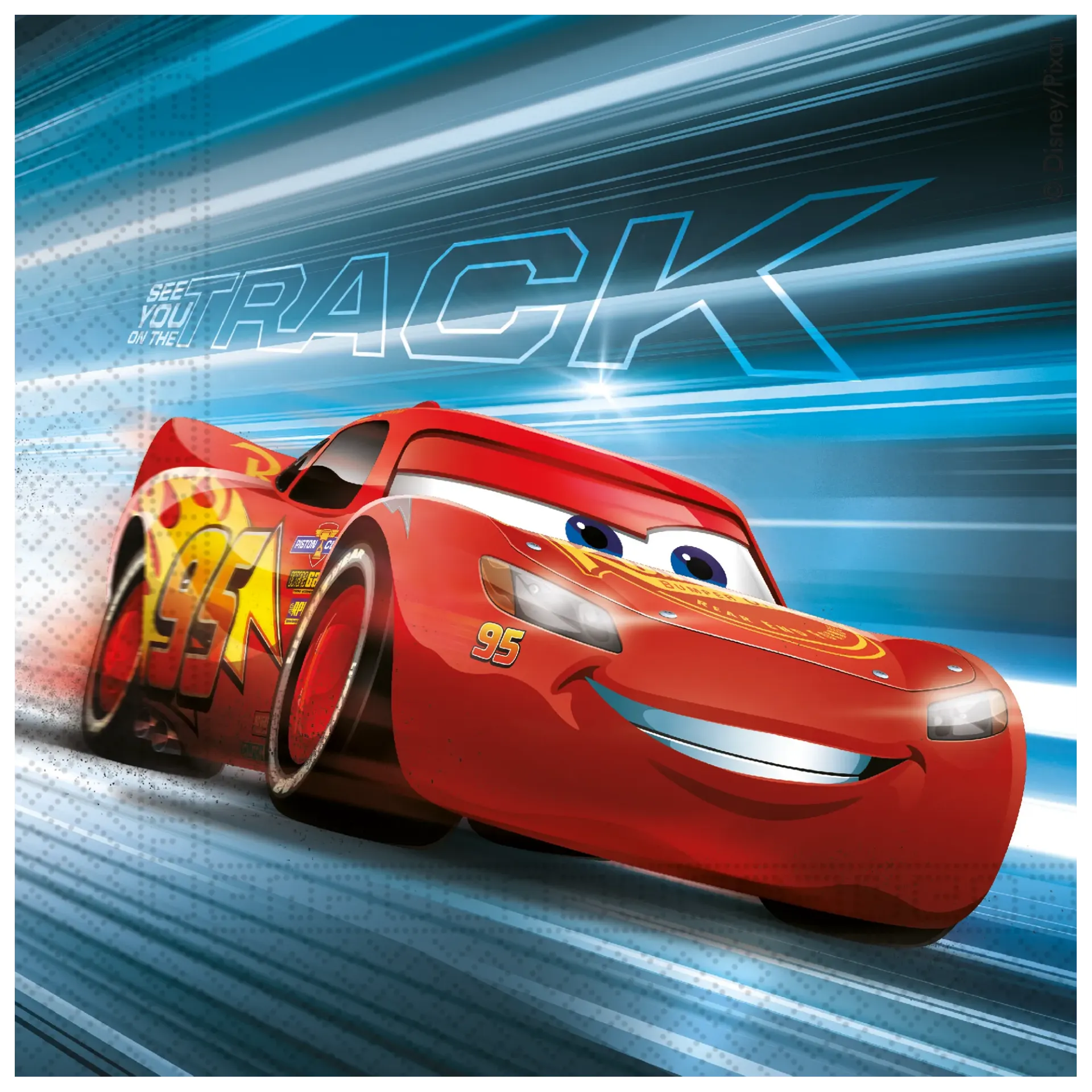 20 SERVILLETAS 33 CM CARS VICTORY