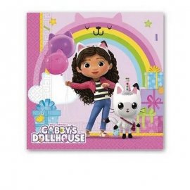 20 SERVILLETAS 33 CM GABBYS DOLLHOUSE