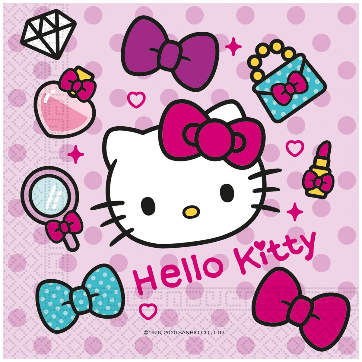 20 SERVILLETAS 33 CM HELLO KITTY