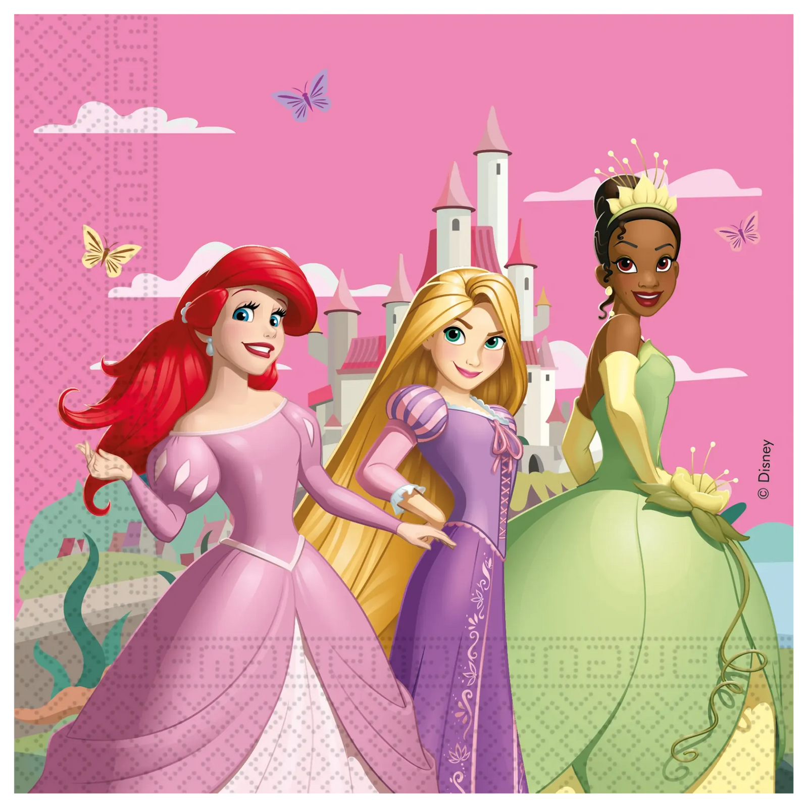 20 SERVILLETAS 33 CM PRINCESAS DISNEY FSC