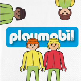 20 Servilletas 33 cm Playmobil