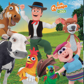 20 serviettes de table Zenon's Farm de 33 cm