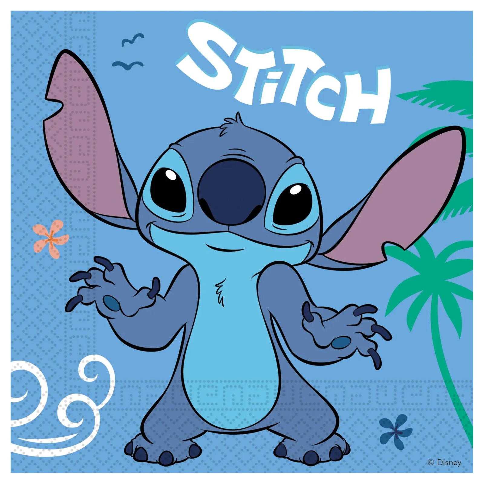 20 Servilletas Stitch 33 cm
