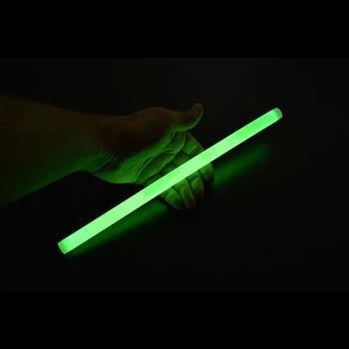 25 bastoncini luminosi verdi da 30 cm