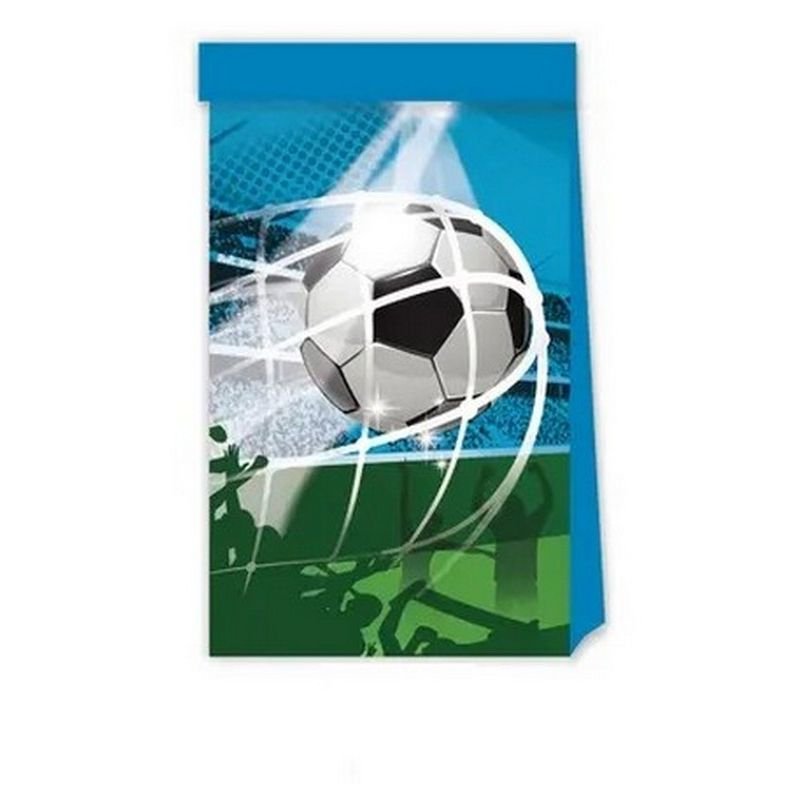 4 SACCHETTI DI CARTA PER TIFOSI DI CALCIO