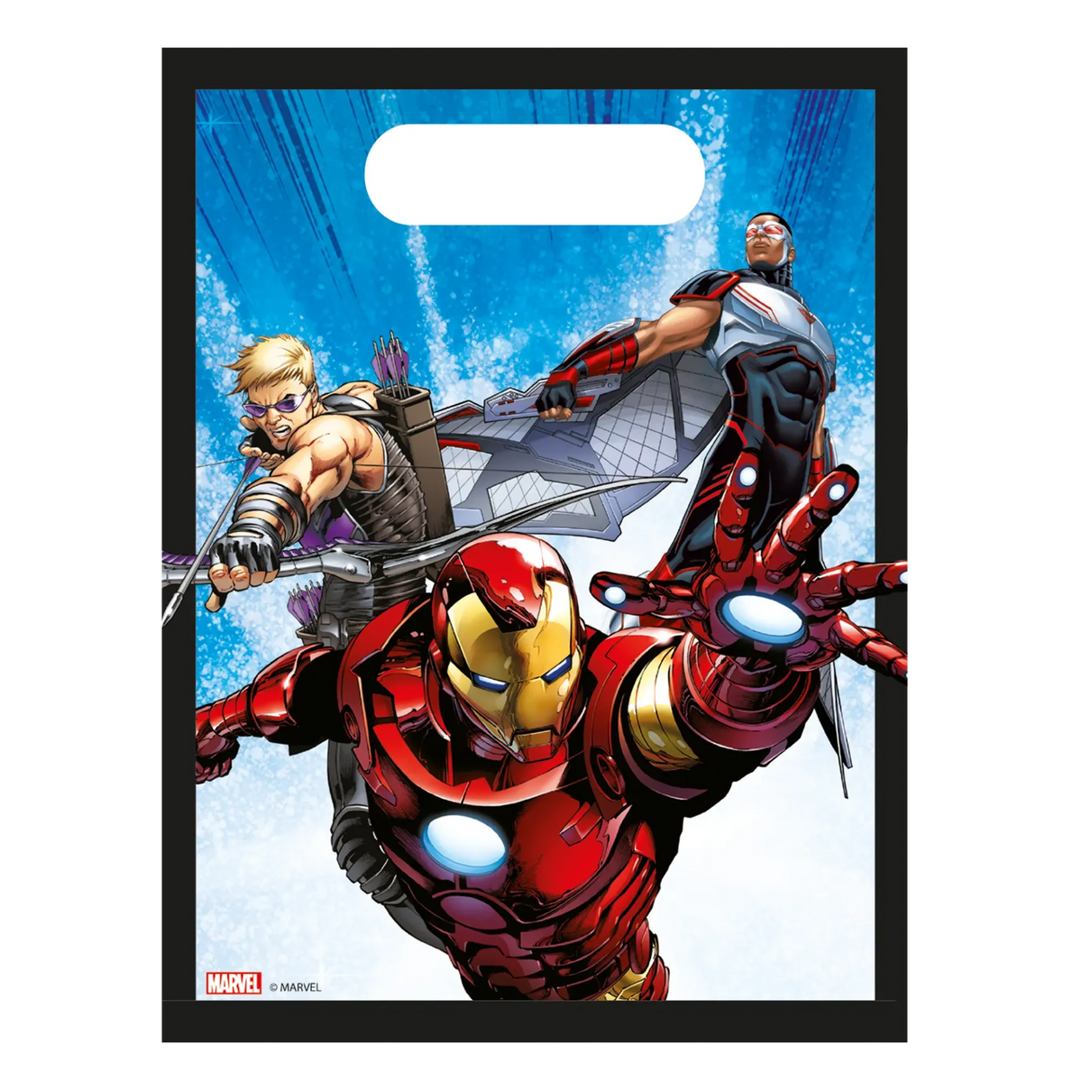 4 SACCHETTI DI CARTA AVENGERS EVERGREEN
