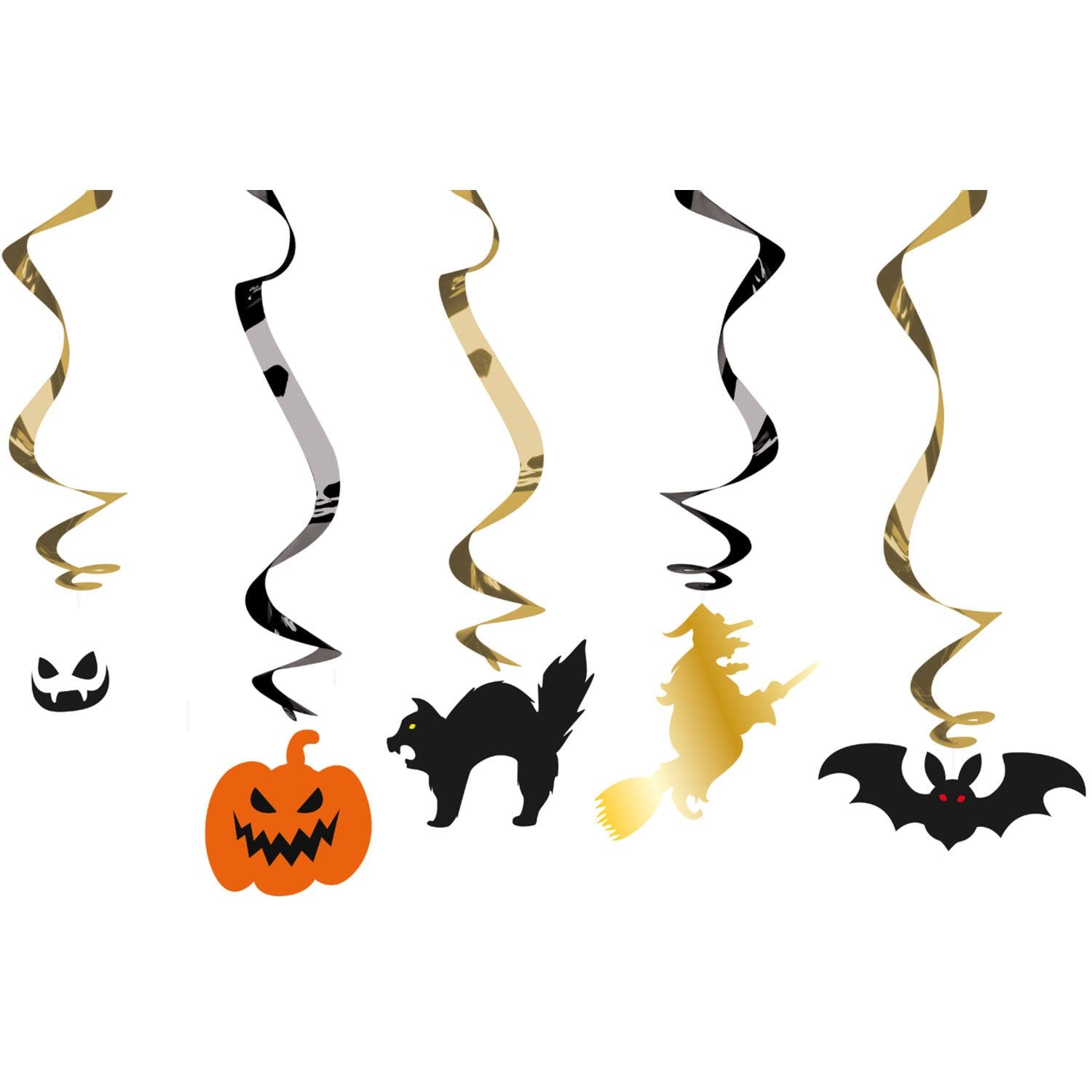 5 ciondoli di Halloween da 75 cm