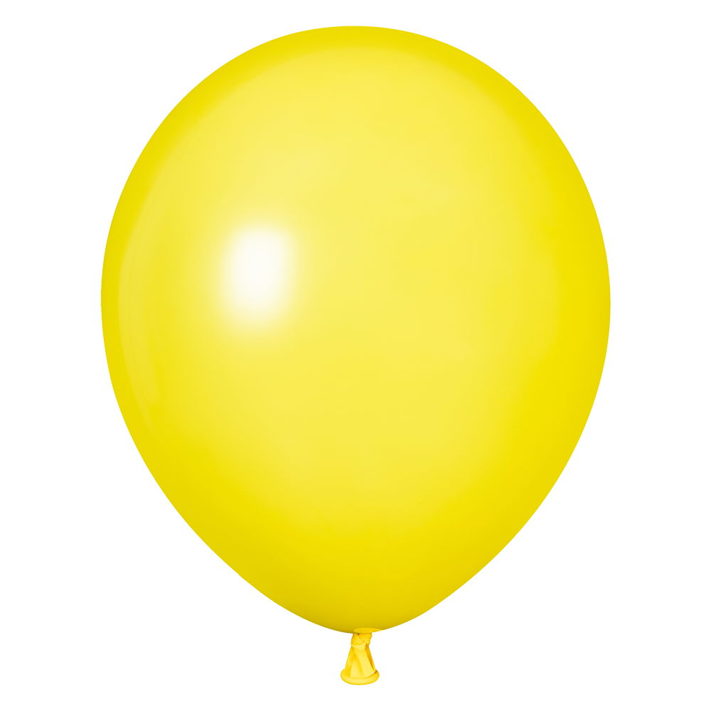 50 palloncini gialli alla moda da 30 cm