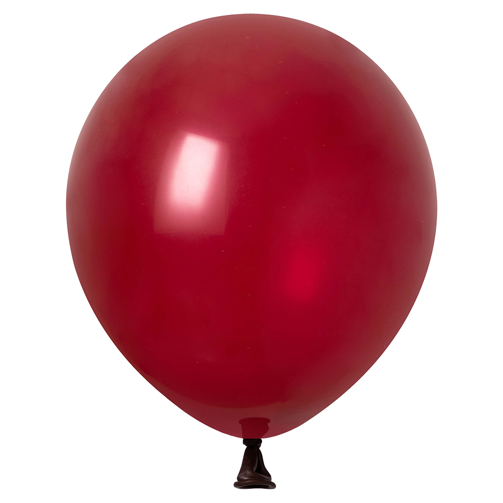 50 palloncini di cristallo bordeaux da 30 cm