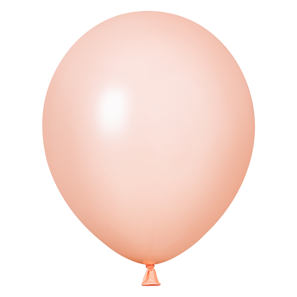 50 Globos Melocotón Fashion 30 cm