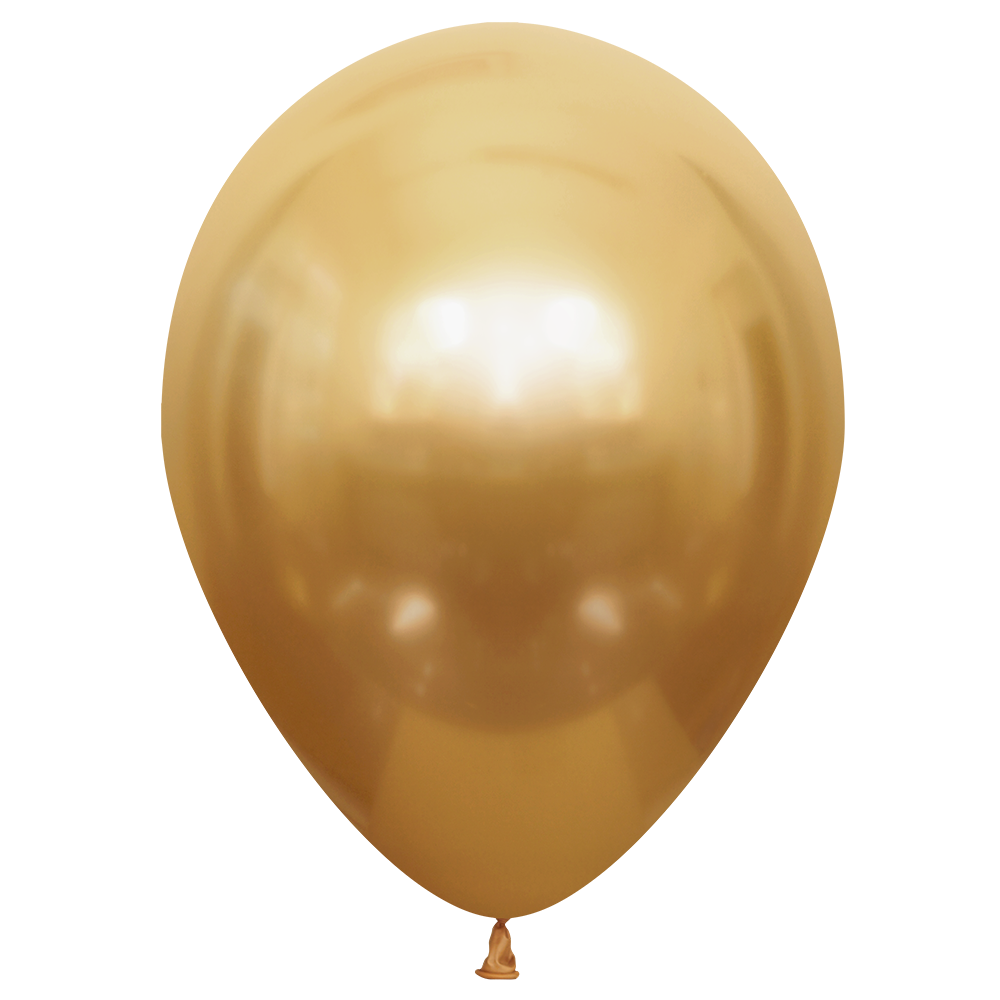 50 Globos Oro Glossy 30 cm