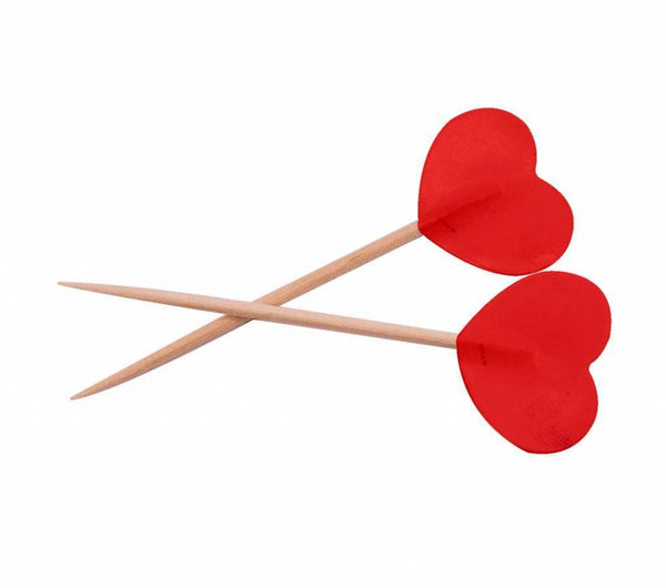 50 Palillos Corazón