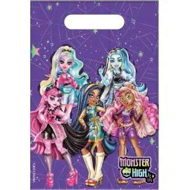 6 SACO RETANGULAR MONSTER HIGH