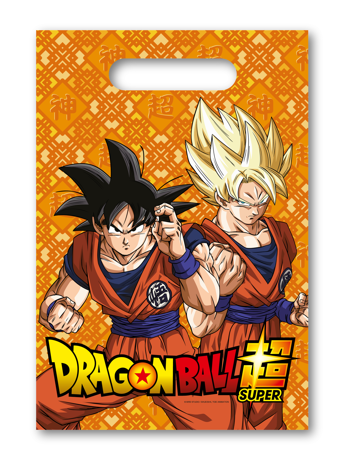 6 sacchetti Dragon Ball 23 x 16 cm