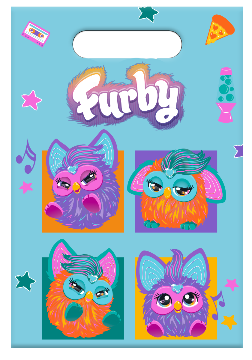 6 Bolsas Furby
