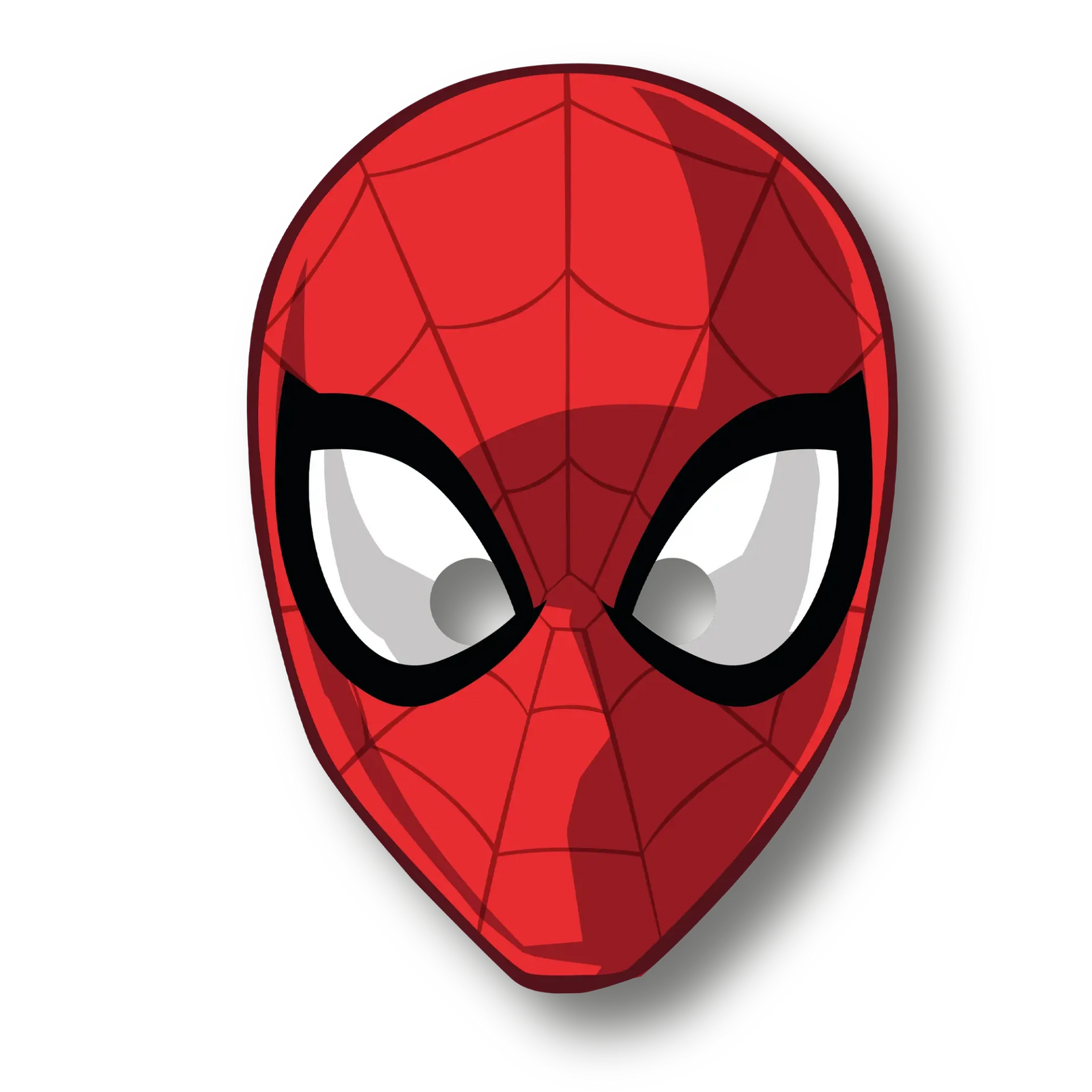 6 CARETAS SPIDERMAN WEB