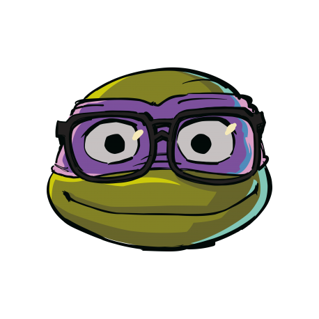 6 Caretas Tortugas Ninja