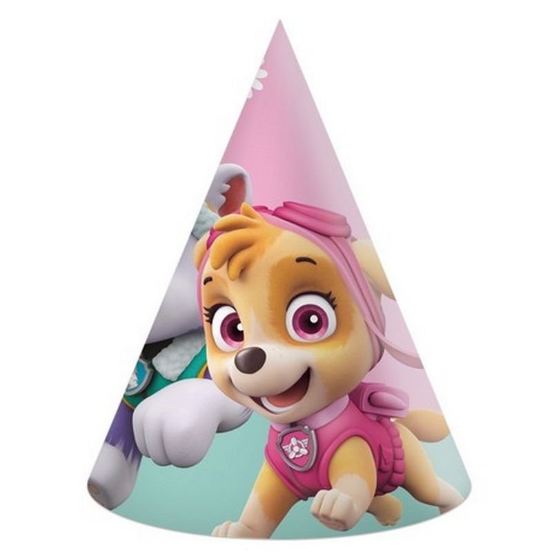 6 CHAPEAUX SKYE PAW PATROL