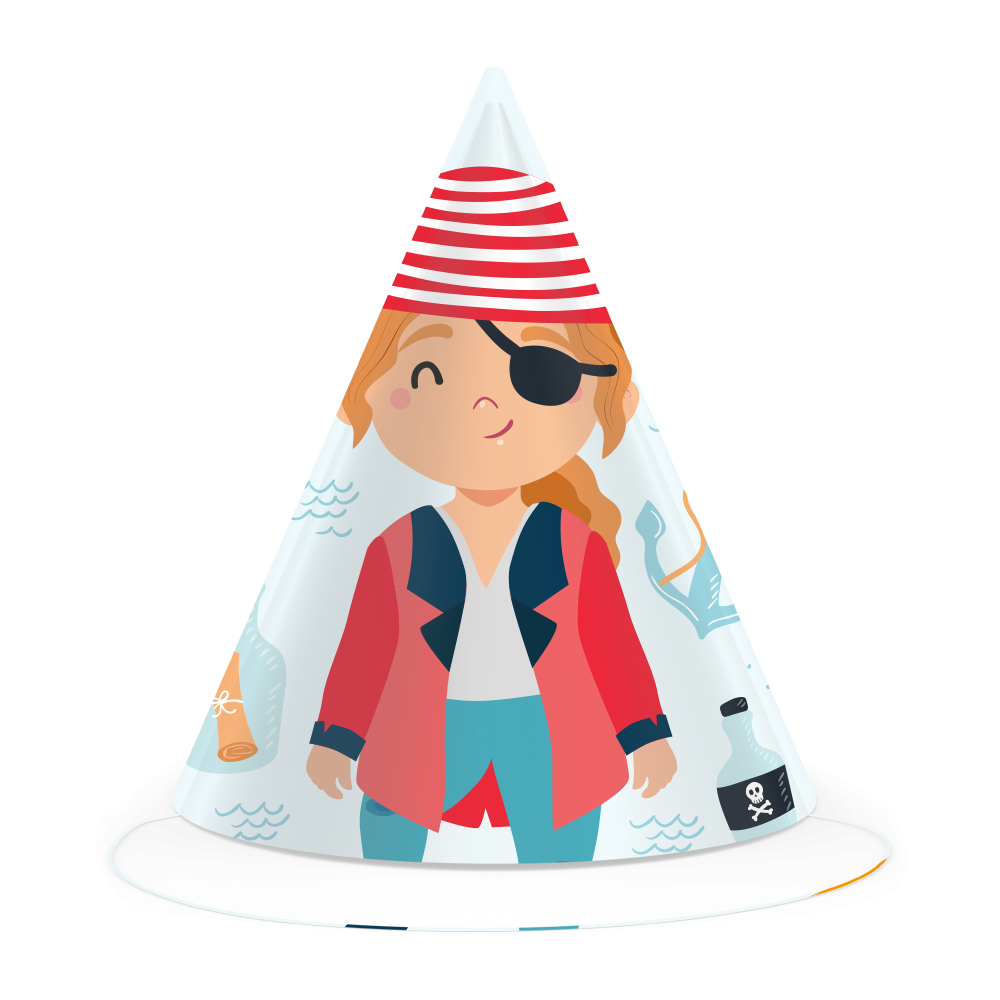 6 chapeaux de pirate