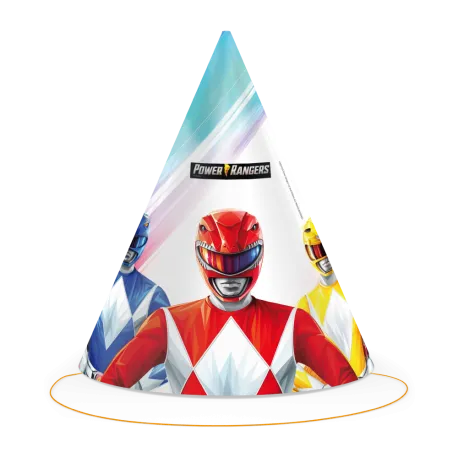 6 Gorros Power Rangers