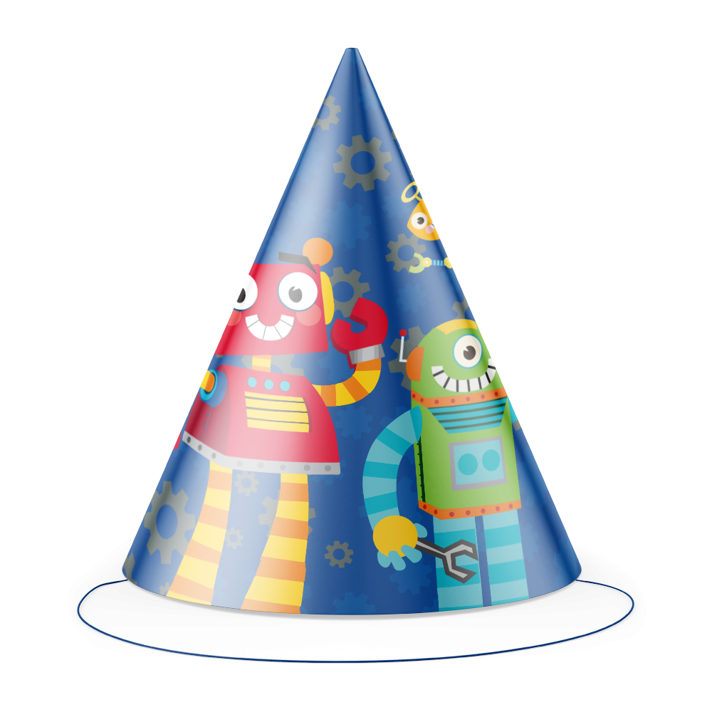 6 Gorros Robots