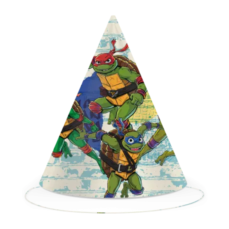 6 Gorros Tortugas Ninja