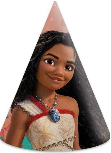 6 cappelli di carta di Oceania