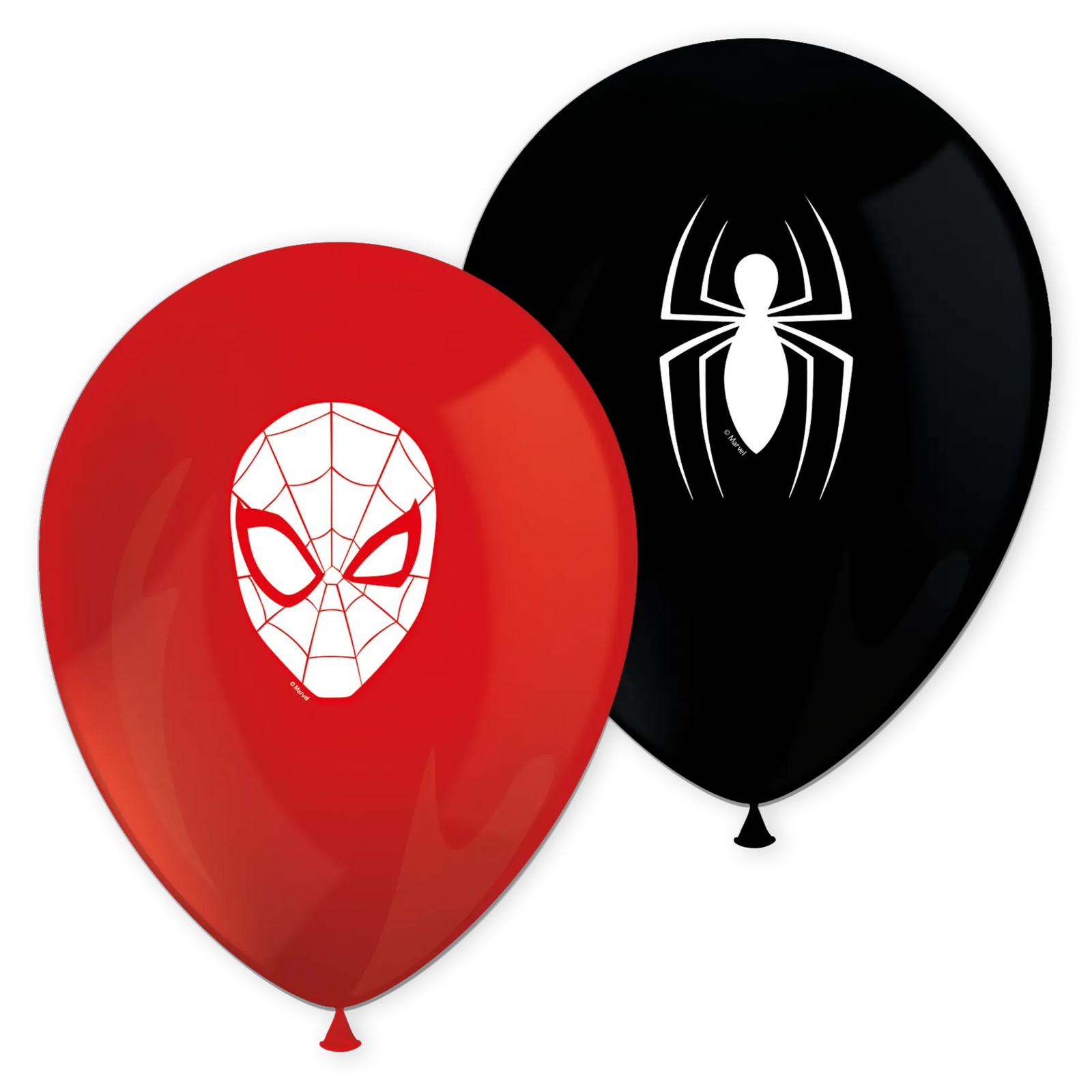 8 GLOBOS DE LATEX SPIDERMAN