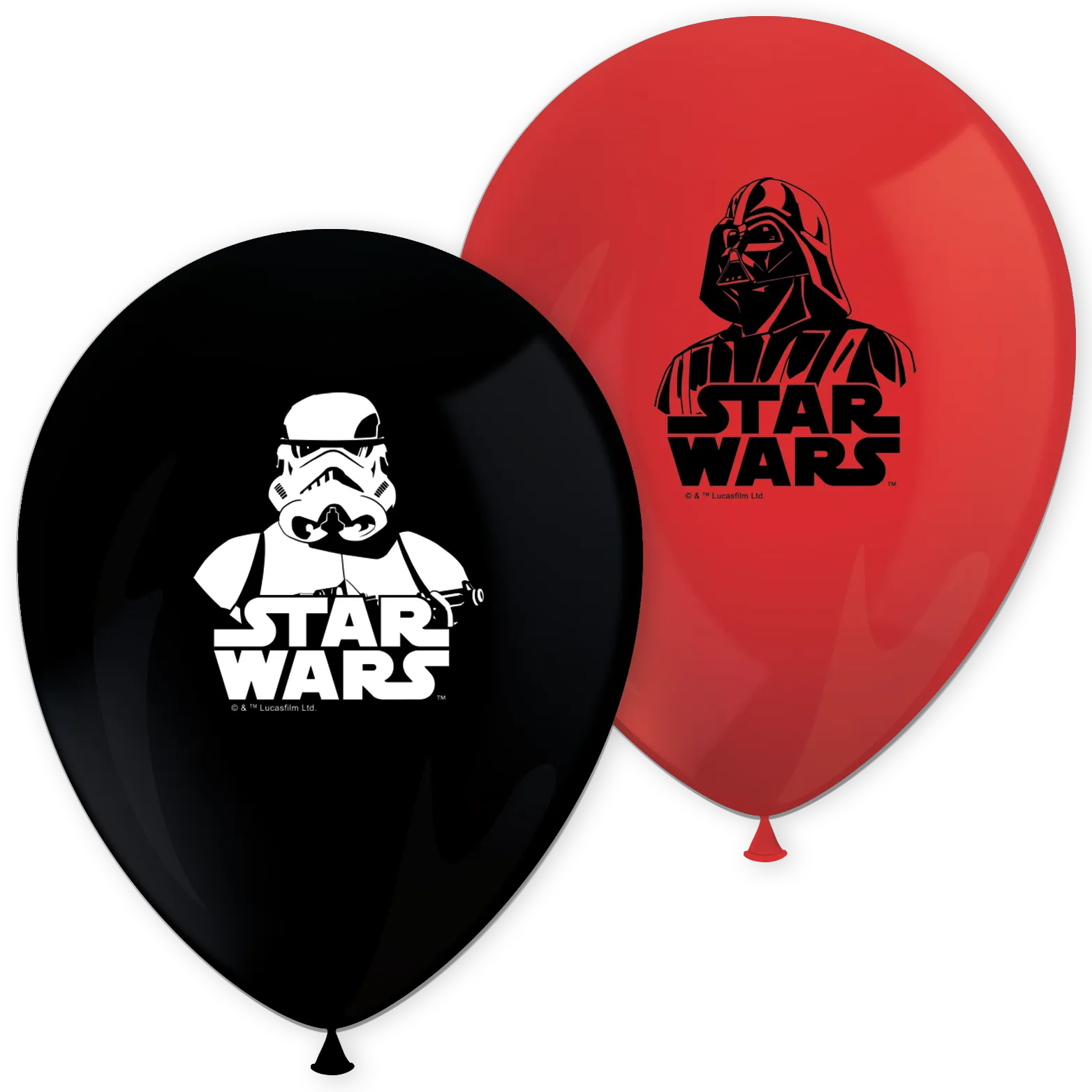 8 ballons en latex Star Wars