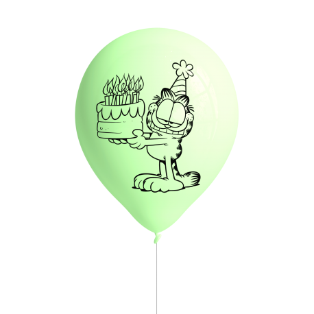 8 ballons en latex Garfield